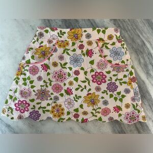 The Beaufort Bonnet Company (TBBC)- Boca Grande Begonia Skort 4T 2017 RARE EUC